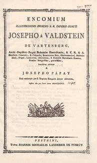 A proklamáció szövegét Batsányi János fordította le (egy kufsteini rabtársa kérésére). Emiatt a franciák Bécsből való kivonulása, a békekötés után menekülnie kellett. 1 nyomtatott oldal.