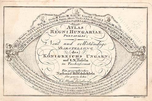 Központi Antikvárium 51 kartussal. Gilles Robert de Vagoundy lapja először 1751- ben látott napvilágot. Ez annak évszám nélküli, második kiadása. Tardieu Atlas Universel -jében jelent meg, 1802- ben.