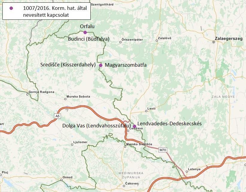 Magyar Szlovén határon átnyúló