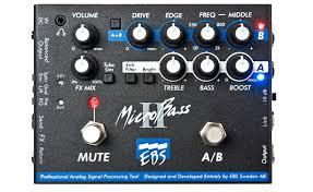 BASSZUSGITÁR ELŐERŐSÍTŐ EBS-MB MicroBassII, Professional Outboard Preamp