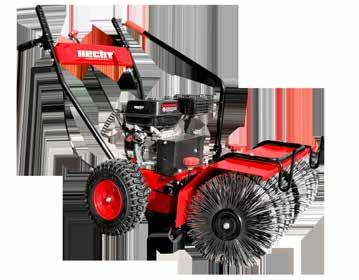 HECHT 8616 benzinmotoros seprőgép cca 111 cm BENZINMOTOROS SEPRŐGÉPEK motor OHV 4-ütemű teljesítmény