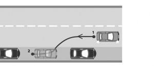 M6 Parkolás úttal párhuzamosan hátramenetben A feladatot két várakozó jármű közé történő parkolással kell végre-hajtani úgy, hogy a feladat végrehajtása után a jármű kijelölt várakozó helyen az