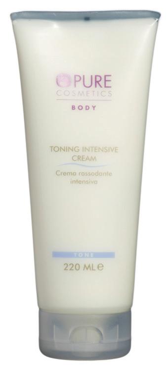 TGPR064-65 TONE TONING INTENSIVE CREAM (intenzív feszesítő krém) 500 ml 220 ml Oldható természetes kitozánnal és kollagénnel dúsított testápoló krém, mely feszesítő, hidratáló és puhító