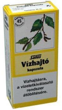 Salus Vízhajtó Kapszula Mi a kapszula hatóanyaga? 64,75 mg Betulae pendulae fol. extr. aquosa sicc. (nyírfalevél száraz kivonata) / kapszula. Mikor ajánlott a kapszula alkalmazása?