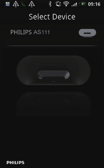 A Bluetooth-kapcsolat létrejötte után a képernyő tetején egy másik Bluetooth ikon látható. Most már a hangszórón keresztül is hallgathat zenét.