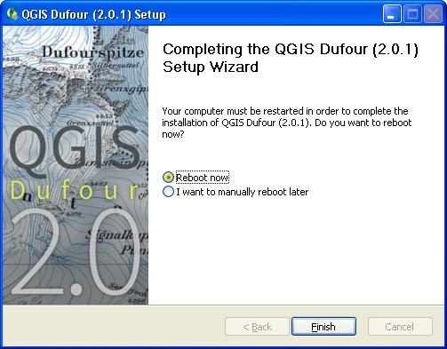 A telepítés után a QGIS programot a Start menü Programok QGIS Dufour QGIS Desktop menüben találja találja. Telepítés Linux operációs rendszeren A http://qgis.org/en/site/forusers/download.