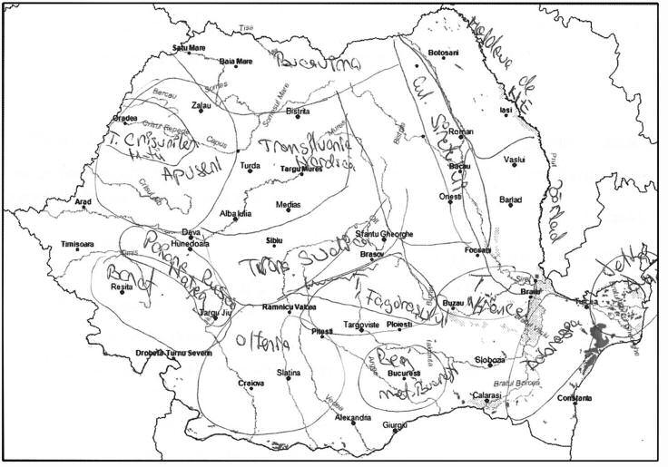 térfelfogások, terek, régiók romániában 273 3.4.