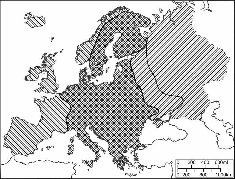 Nagyterek, térelképzelések Közép-Európában 93 lógiája a szomszédos országokba hasít bele, s mindezt még megfejelik az etnikai viszonyok is).