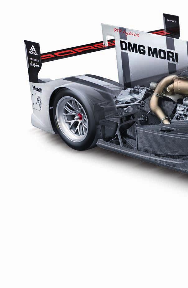 28 bevezető világpremierek technológiák ecoline systems lifecycle services DMG MORI & PORSCHE Porsche Motorsport LMP1 Team Siker innovációval Alexander Hitzinger, a Porsche Team műszaki igazgatója.