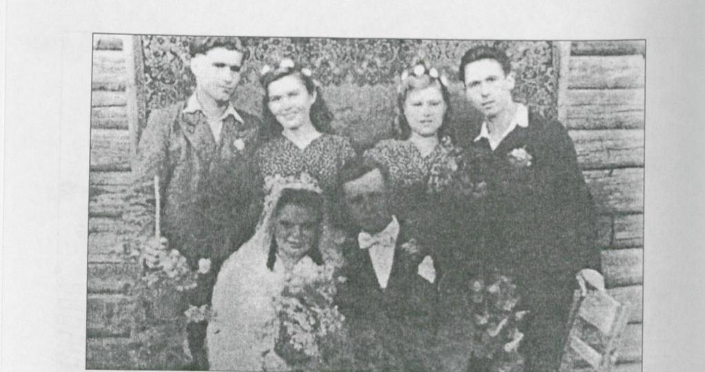 Kovács Loránd és Wimmert Mária esküvője, 1949. május 20.