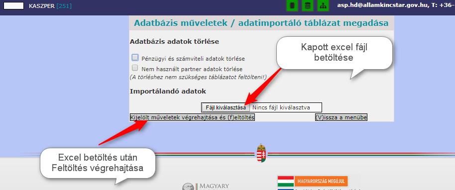 Bankszámlák ellenőrzése, pontosítása Az importált bankszámlákat ellenőrizze le és szükség esetén pontosítsa a 222 menüpontban.