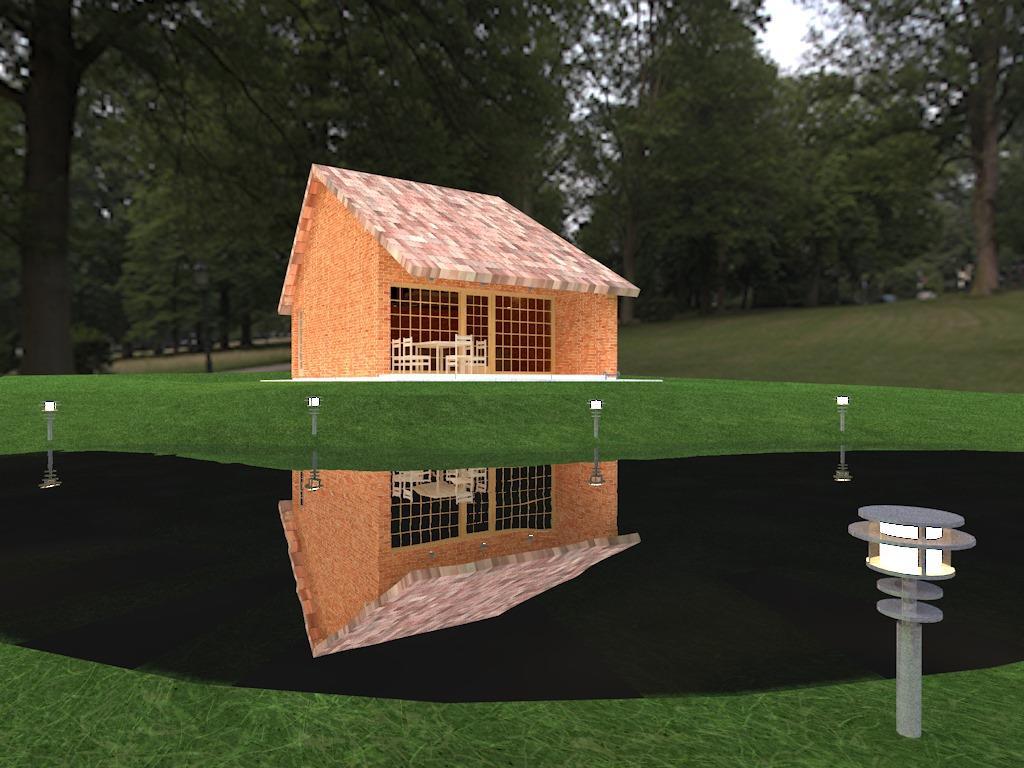 Megfelelő perspektív 3D-s nézet, valamint a MAXON CineRender