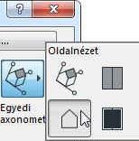 Annak bemutatására hogy miképpen lehet ArchiCAD -ben egy alaprajzon megszerkesztett e- lemet az x, ill.