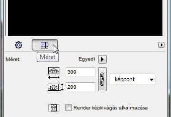 A Render beállítások panelblokk alatt található a Környezet panelblokk, ahol a modellünk környezetét készíthetjük elő a látványtervezéshez.