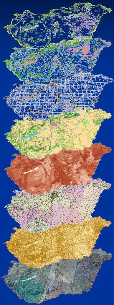 A Természetvédelmi Információs Rendszer adatrétegei Saját adat - 3.5.1.22. Ökoturisztikai objektumok Saját adat - 3.5.1.21. Területi események Saját adat - 3.5.1.20.