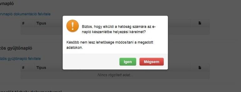 3.3. Engedélyek Amennyiben ÉTDR-ben kiadott engedéllyel rendelkezik, kattintson az Új ÉTDR engedély felvitele linkre.