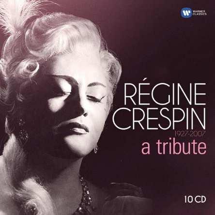Legendary Opera Recordings sorozat RÉGINE CRESPIN A TRIBUTE RÉGINE CRESPIN 10 0190295886714 E04 Régine Crespin francia szoprán énekművésznő idén lenne 90 éves, jelen