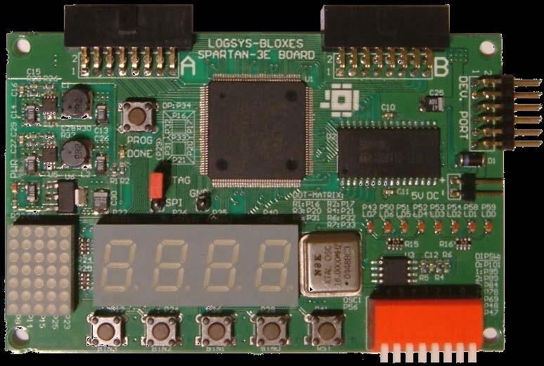 MiniRISC processzor - Bevezetés 8 bites vezérlőegység egyszerű alkalmazásokhoz Jól illeszkedik a LOGSYS Spartan-3E FPGA kártya komplexitásához Egyszerű felépítés, kis erőforrásigény Harvard