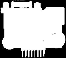 Adatmemória MST MiniRISC CPU Adatmemória interfész Debug Debug modul Programmemória 256 x 16 bites programmemória slave_usrt (0x88 0x8B) USRT SLV MST