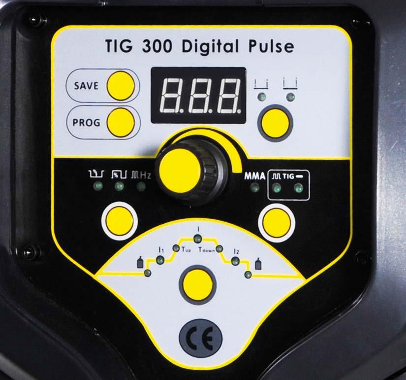 AWI IMPULZUS DC TIG 300/250 DIGITAL PULSE AWI/ kétfunkciós MOSFET technológiás, teljesen digitális, impulzusos hegesztő inverterek.