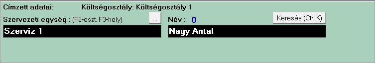 Figyelem: az irányítószám begépelésével a szoftver automatikusan kitölti a Város mezőt! Teljesen új partner kitöltése esetén az új ügyfél rögzítésre kerül az adatbázisban.