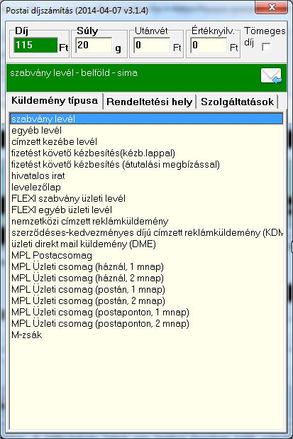 Miután megadta az adatokat az ablak jobb felső sarkában levő X-szel zárja be az ablakot. Az Import gomb alkalmazásával lehetősége van tömegesen tételeket iktatni csv fájlból.