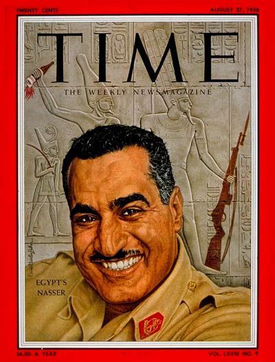 4. Második arab-izraeli háború (1956) = szuezi válság Nasszer egyiptomi elnök államosítja a Szuezi-csatornát brit, ill. fr.