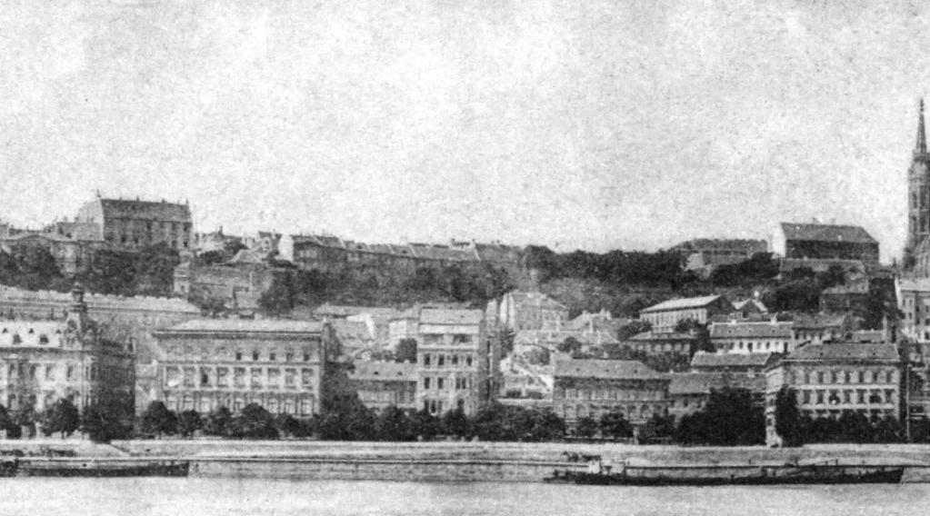 GOMBOS LÁSZLÓ: A Hubay- hagyaték titkai 335 hogy az 1897- ben elkészült épületet kezdetben mindkét oldalról foghíjtelkek vették körül, így még inkább kimagaslott a Duna- parti házak közül akárcsak