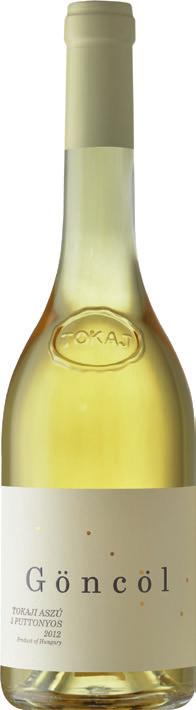 Göncöl Furmint 2013 Tolcsva Halvány aranyszínű, barackos, virágos, mézes illatú, arányos furmint. A korty hosszú, finoman édes, mézes, gyümölcsös, jó egyensúlyban.