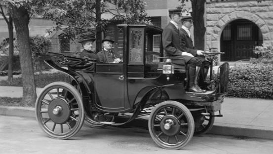 Történelem Elektromos gépjármű a 20-as évekből