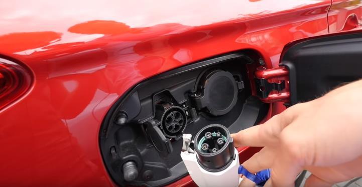 CHAdeMO hálózati töltő csatkakozás DC 500V, 125A, kb.
