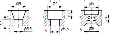 a) Ötvözött szerszámacél b) Hőálló acél c) Ötvözetlen szerkezeti acél d) Korrózióálló cél e) Hidegen alakítható