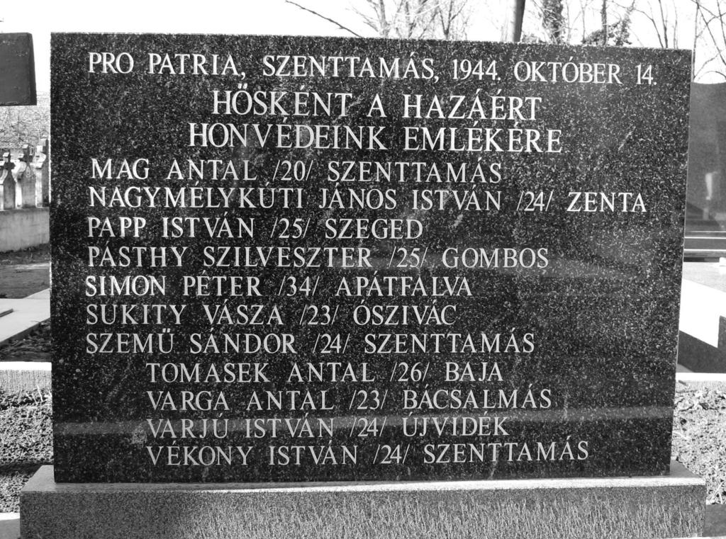 Névsorok emberveszteség 479 93. Šijačić, Đ. Sima (192? 1942) honvéd, 34/II. zlj. Jovanka Miković földműves fia, 1942. június 7-én Jefrossimovkánál eltűnt. (HM-HILM; Subić 1996, 382.) 94.