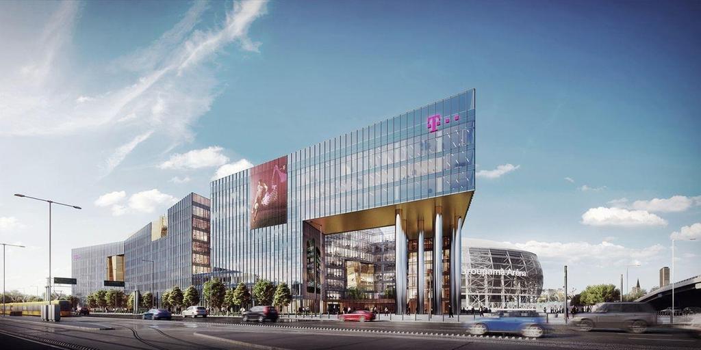 Telekom székház Budapest Fejlesztő: WING Zrt.