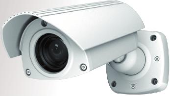 IP kamera ITR-43DVFDN-LAN Day /Night IP szine kamera; 1/3" Sony Super HAD CCD; felbontás 540 Tvl; Fényérzékenység 0.3 Lux szine/ 0.