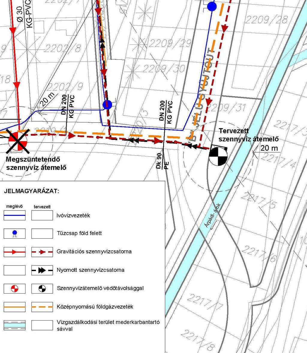 5.1 ábra A közcélú szennyvízátemelő műtárgy