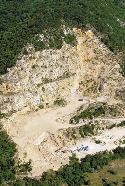 bányászat / Quarrying Kesztölc mészkő / limestone 1.