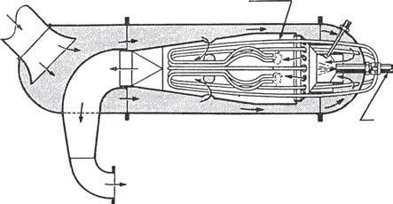 a sorozatban gyártott repülőgépekben is megjelentek is a gázturbinás hajtóművek, így például a Messerschmitt Me 262, Arado 234, vagy a szövetségesek részéről a Gloster Meteor repülőgépekben (habár ez