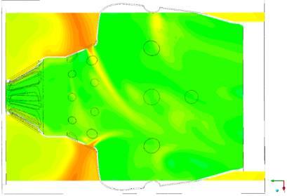 Relative total pressure