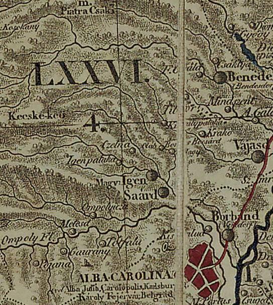 1773: Lexicon Locorum Névtárak: Korabinszky, Vályi, Lipszky (1808), Marienburg, Lenk (1839), Fényes (1851), Hornyánsky stb.