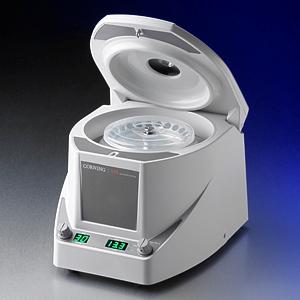 Corning LSE Mini Microcentrifuge Corning s LSE Mini Microcentrifuge is a personal benchtop instrument designed for quick spin downs of micro-samples.