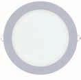 112 420 1/4/8 ZD1222 24 2 000 4 000 NEUTRAL Kisméretű LED panelek beépíthető kör alakú ezüst világítótest anyaga: alumínium a diffúzor anyaga: műanyag (PC) diffúzor a: tejszerű a lámpa a: beépíthető