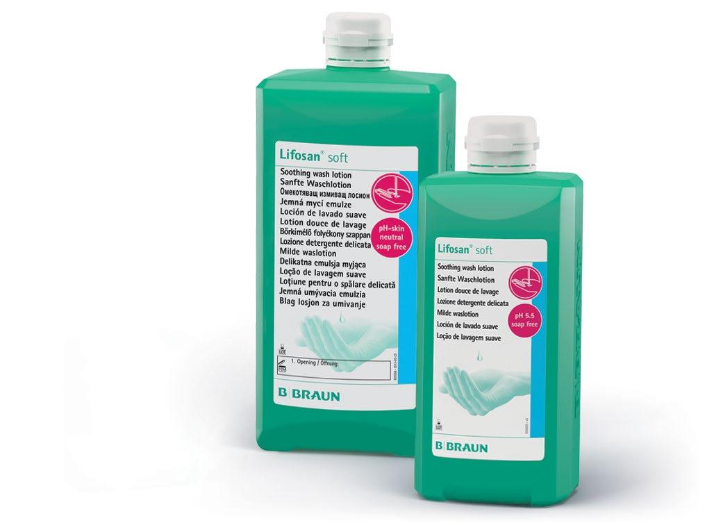 LIFOSAN SOFT Folyékony szappan érzékeny bőrre LIFOSAN SOFT egy klasszikus a B.