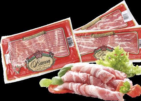 bacon 200 g, 500 g 100 g termék 112 g