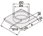 Duplflú, nemescél égéstermék elvezető rendszerek glol D, complex D ok glol D hőszigetelés 30 mm; DN 300-ig complex D hőszigetelés 25 vgy 50 mm furt tengelyméret furt tengelyméret 90 Szigetelt tlpelem