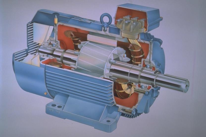 Aszinkron (indukciós) gép Az ipari berendezések villamos hajtásaiban túlnyomórészt az aszinkron gépek terjedtek el.