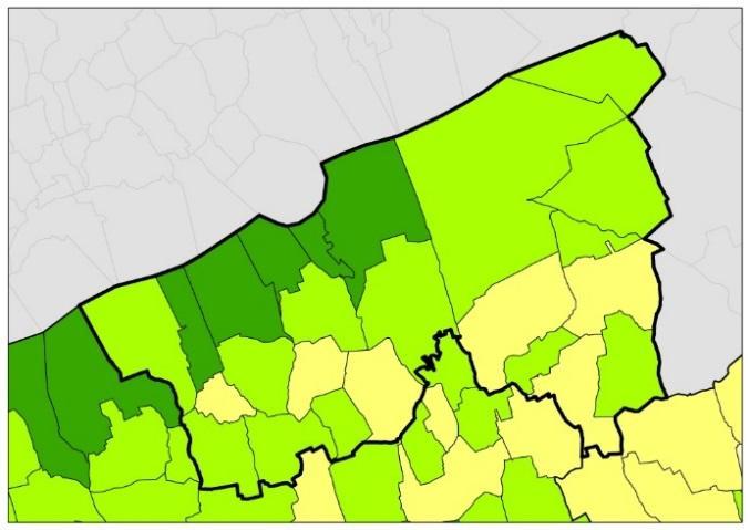 új lakóegységek, ezért nem meglepő, hogy a lakásállomány közel 30%-a a kétezres évek óta épült fel.