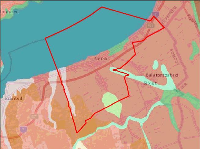 109 Siófok talajtani szempontból igen változatos képet mutat. A településen legnagyobb arányban mészlepedékes csernozjom talajok találhatók, jelentős része e területeknek mára beépült.