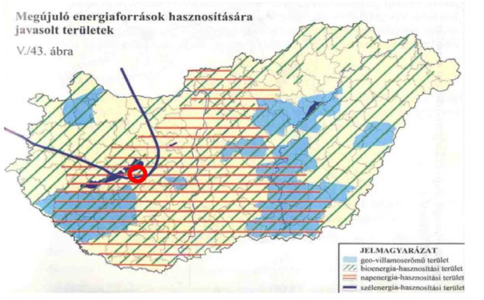 Hajdú Zoltán) A térkép jelzi, hogy közüzemű szintű energiatermelésre alkalmas vízerőmű létesítésére Siófokon nincs lehetőség.