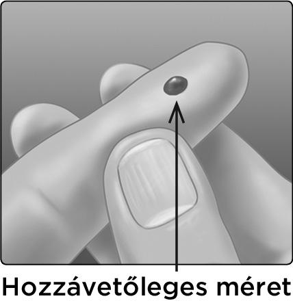 Mérés kivitelezése 3 2. Nyerjen egy kerek vércseppet.